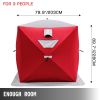 VEVOR Ice Fishing Shelter Tent 3-Person Pop Up House Portable Outdoor Fish Equipment 300D Oxford Fabric Ice Fish Shelter 89.76 x 89.76 x 79.92 inches